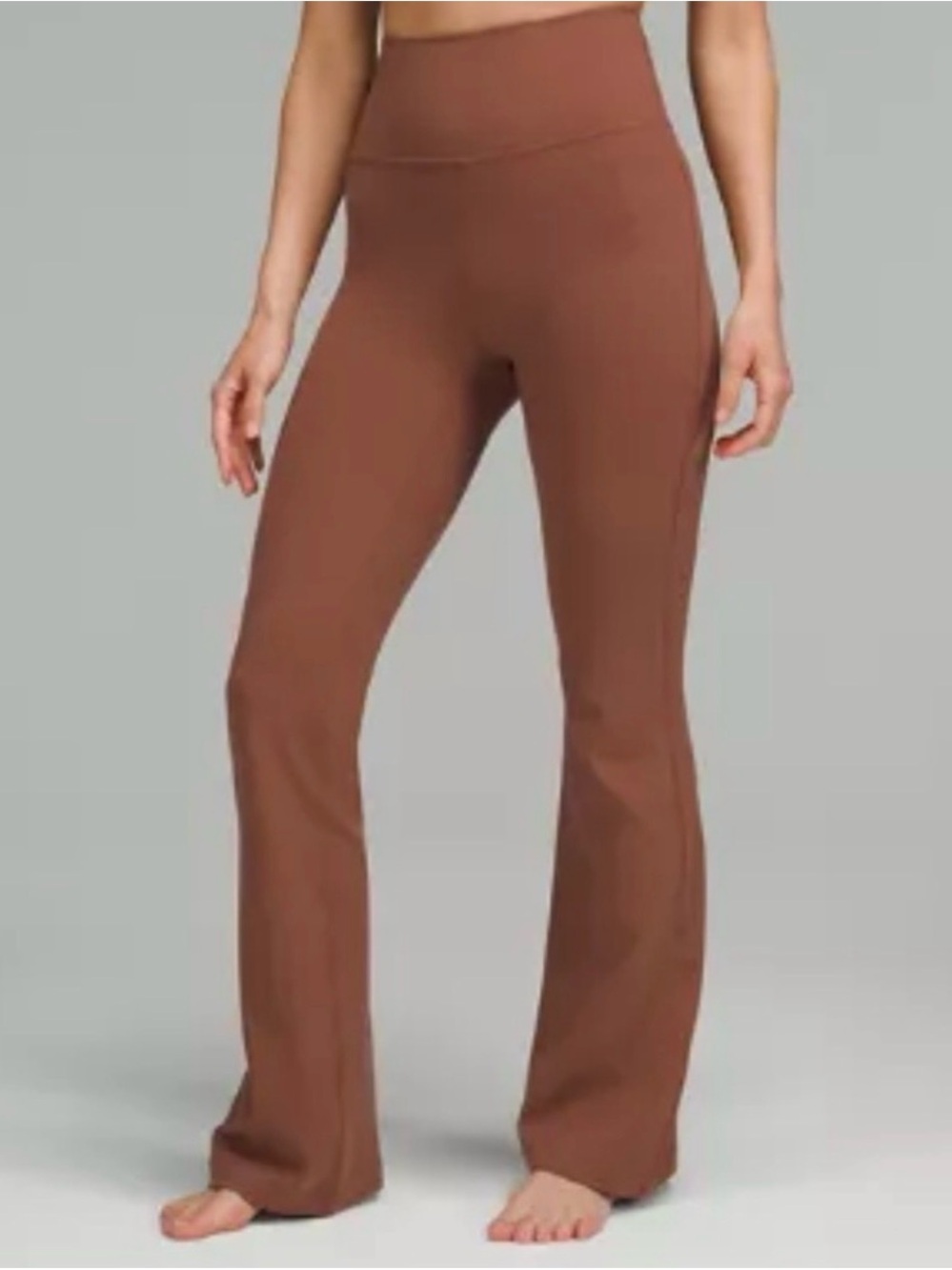 Lululemon Nulu groove super High-Rise Flare Pants yoga pants size 10 EUC tall